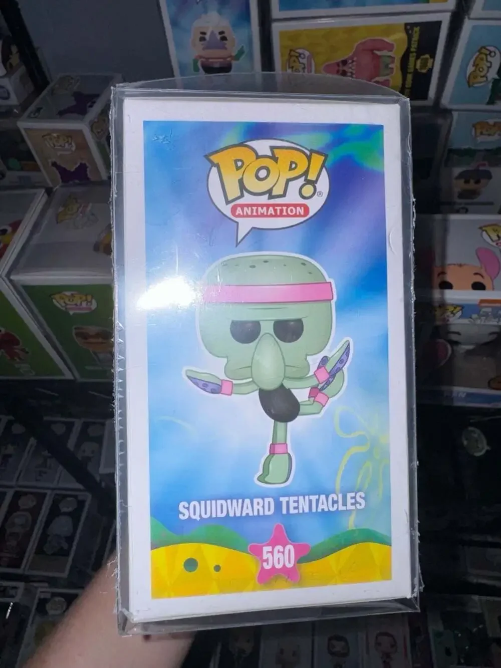 Funko Pop! Animation SpongeBob SquarePants Squidward Tentacles #560 Vinyl Figure